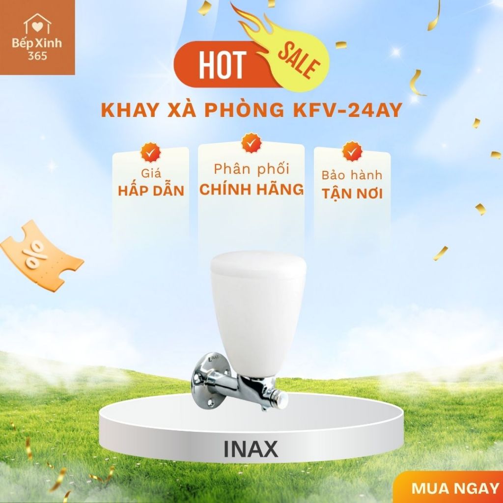 Hộp đựng xà phòng INAX KFV-24AY - Phụ Kiện Thông Minh Cho Phòng Tắm Hiện Đại