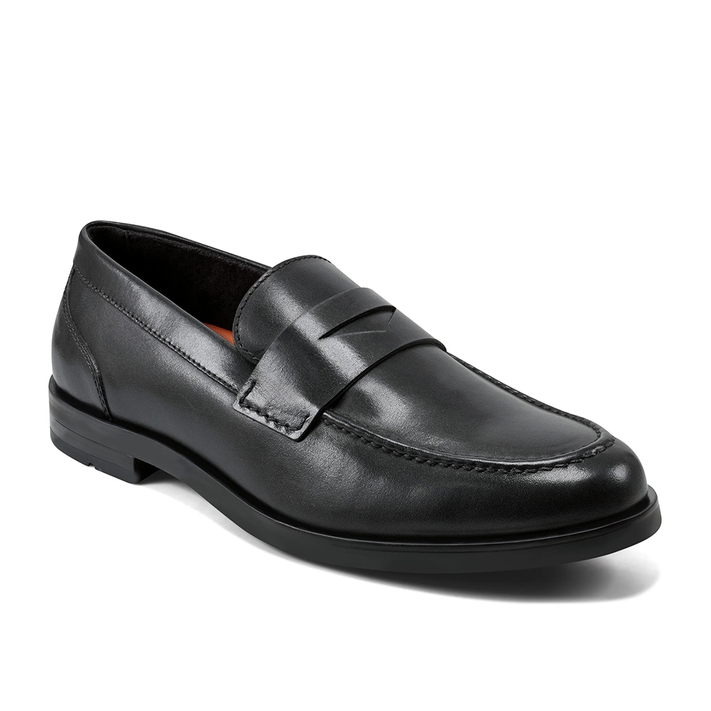 Giày tây nam Rockport Soren Penny Loafer - Đen