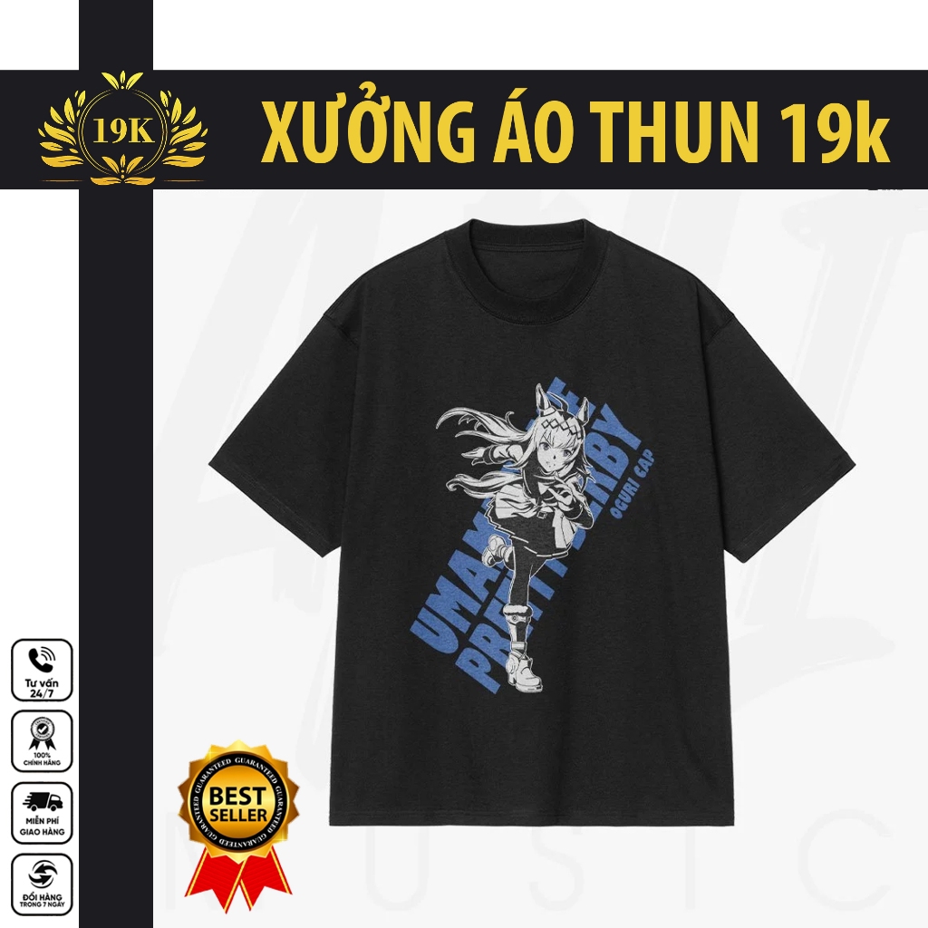 Áo thun Uma Musume: Pretty Derby Oguri Cap - Jujutsu Kaisen: Gojo Satoru