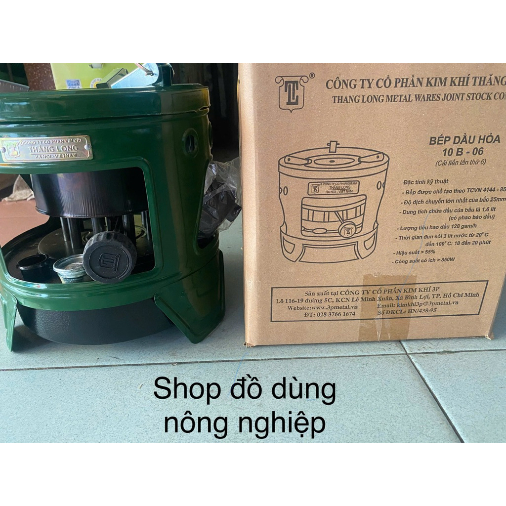 LÒ XÔ BẾP DẦU HOẢ THĂNG LONG HÀ NỘI 10TIM CHÍNH HÃNG