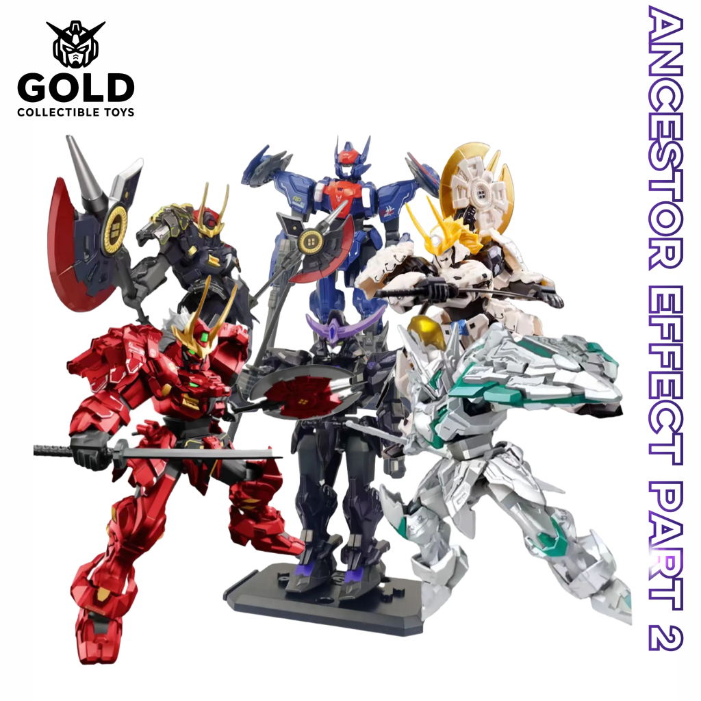 Mô Hình Blind Box Moshow SD v2– Takeda Shingen Date Masamune Lancelot Wucheng – Hộp Gacha Lắp Ráp Mi