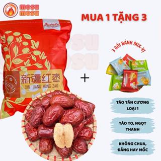  Táo Đỏ Tân Cương Size Đại Loại 1 Size lớn Mosu Táo Tân Cương Táo Đỏ Sấy 1kg Cải Thiện Sức Khỏe 
