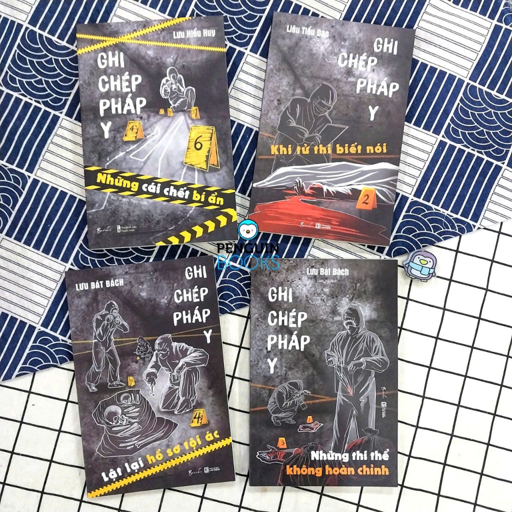 Sách AZ - Ghi Chép Pháp Y( Lẻ/Combo)