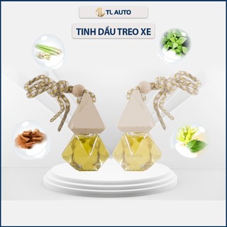 Tinh dầu treo xe ô tô, treo phòng ngủ tủ quần áo khử mùi chống say xe hiệu quả, tinh dầu treo xe oto hương sả chanh,cafe