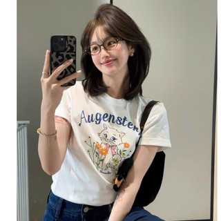 Áo thun nữ croptop ngắn tay MENINA, áo phông nữ dáng lửng thời trang.