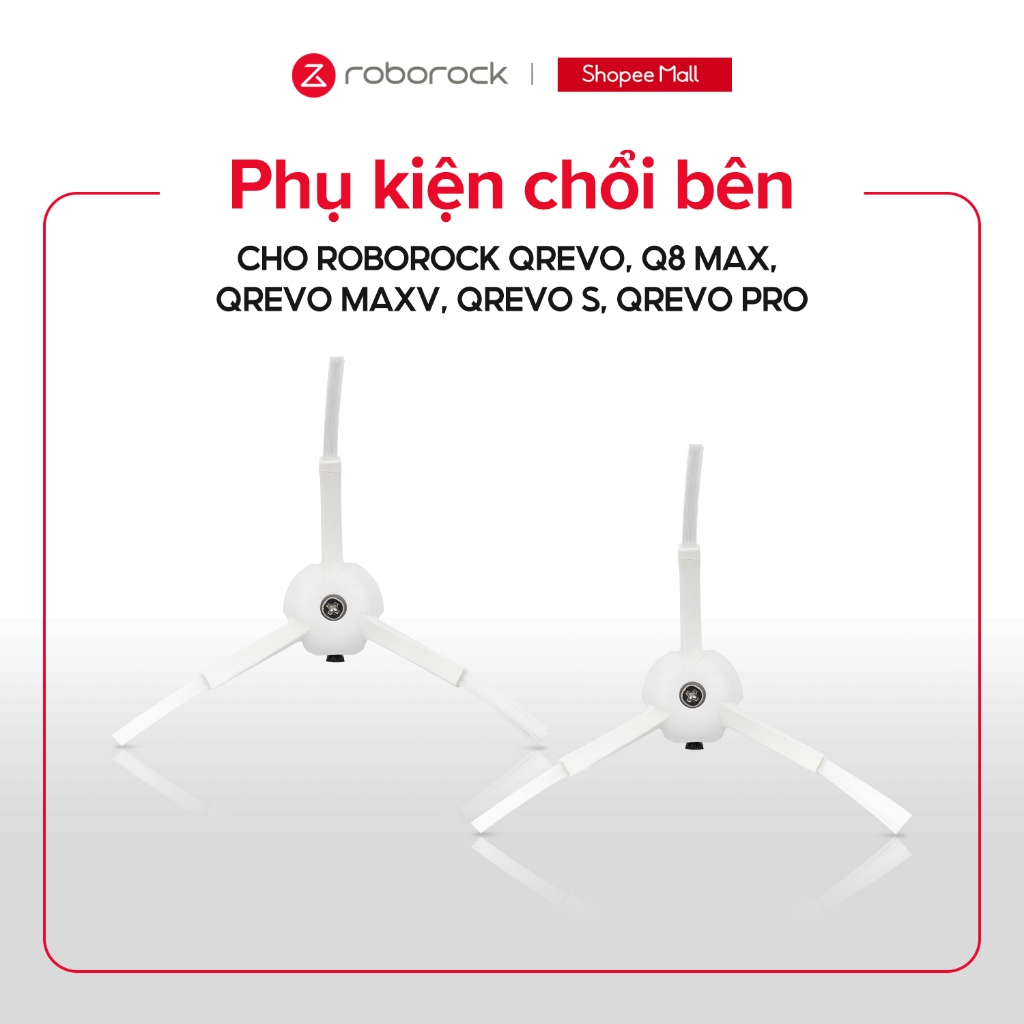  Phụ kiện chổi bên cho Robot hút bụi Roborock | Model Qrevo Q8 Max Qrevo MaxV Qrevo S  Qrevo Pro 