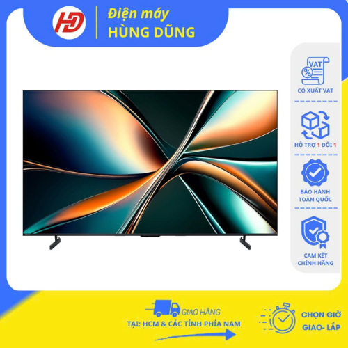 [SHIP HỎA TỐC HCM ] Smart Tivi Mini-LED ULED Hisense 4K 65 inch 65U6Q - Hàng chính hãng, bảo hành 24
