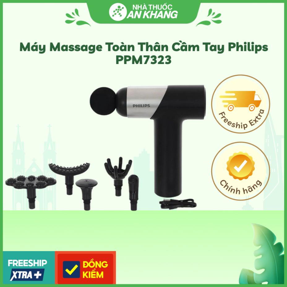 Máy massage toàn thân cầm tay Philips PPM7323