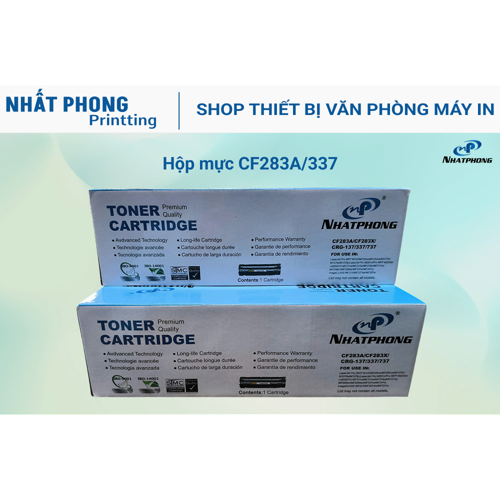 Hộp mực in 83A (CF283A/ CRG337)
