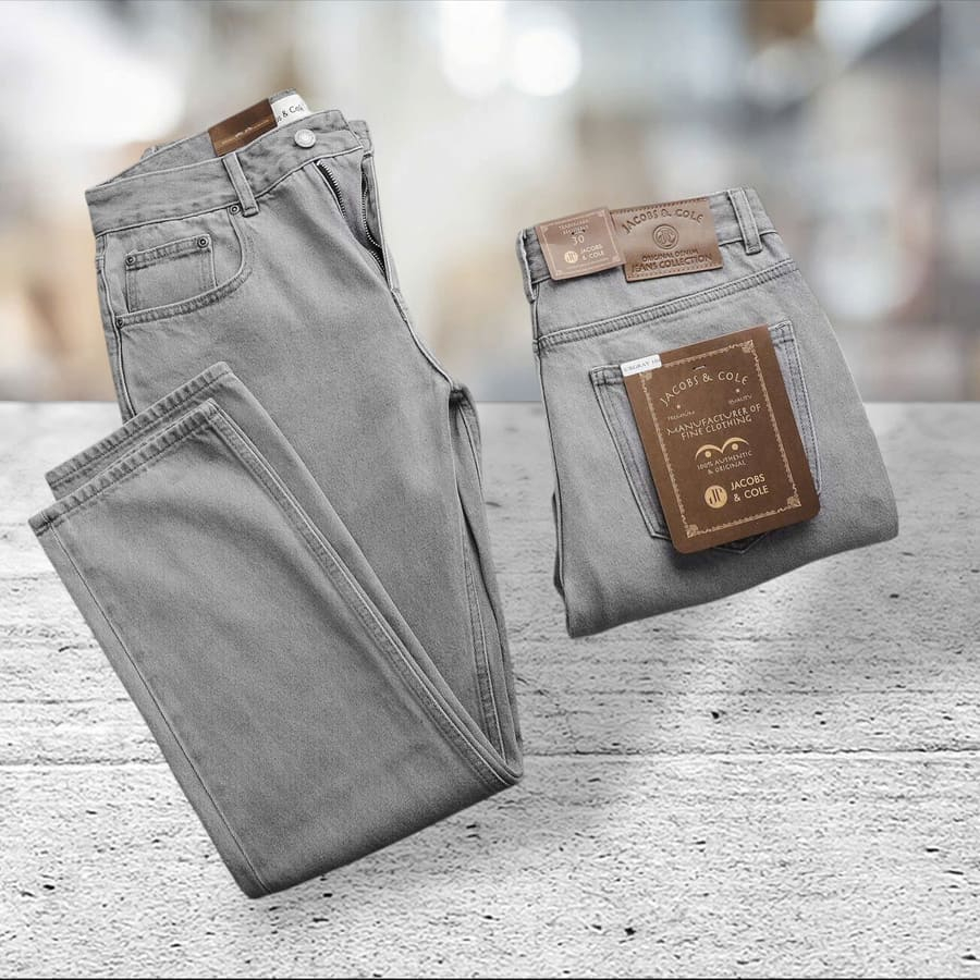 𝐒𝐈𝐙𝐄 𝟑𝟔 Quần jean Jacobs Cole size 36 form regular fit ống suông rộng không co giãn từ 86 đến 92kg