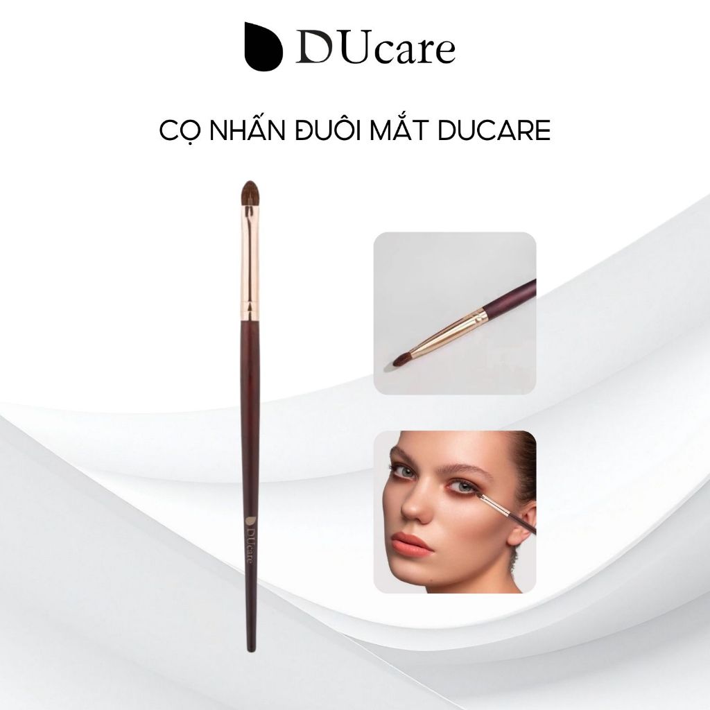 Cọ Trang Điểm Đánh Mắt Cọ Nhấn Đuôi Mắt DUCARE Makeup Brush Sợi Tự Nhiên Mềm Mại