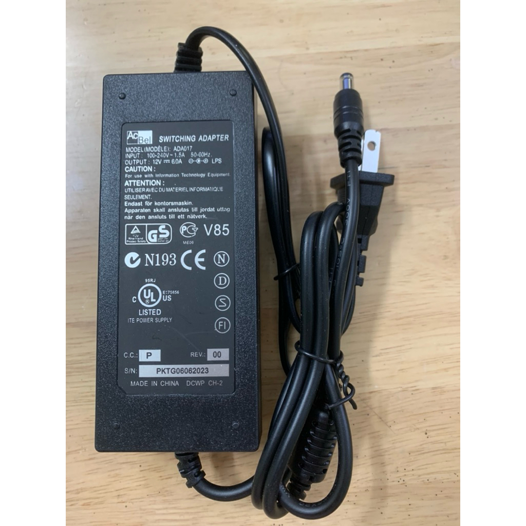 Nguồn sạc loa kéo 12V-6A - Củ sạc loa kéo 12V-6A - Adapter loa kéo 12V-6A