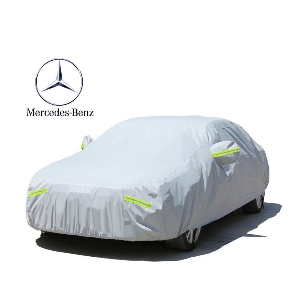 [Top Value] Bạt phủ xe hơi Mercedes - Benz GLC300, C200, C300,E200 áo trùm che phủ xe hơi, bạc phủ t