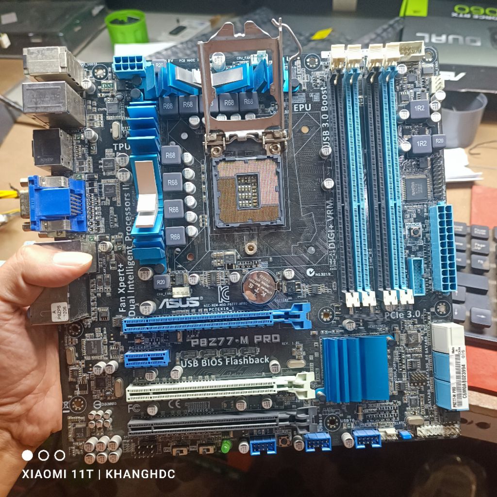 Z77 MÃ P8Z77 M PRO FULL ZIN ĐẸP ASUS MAINBOARD PC [KHÔNG KÈM FE CHẶN]