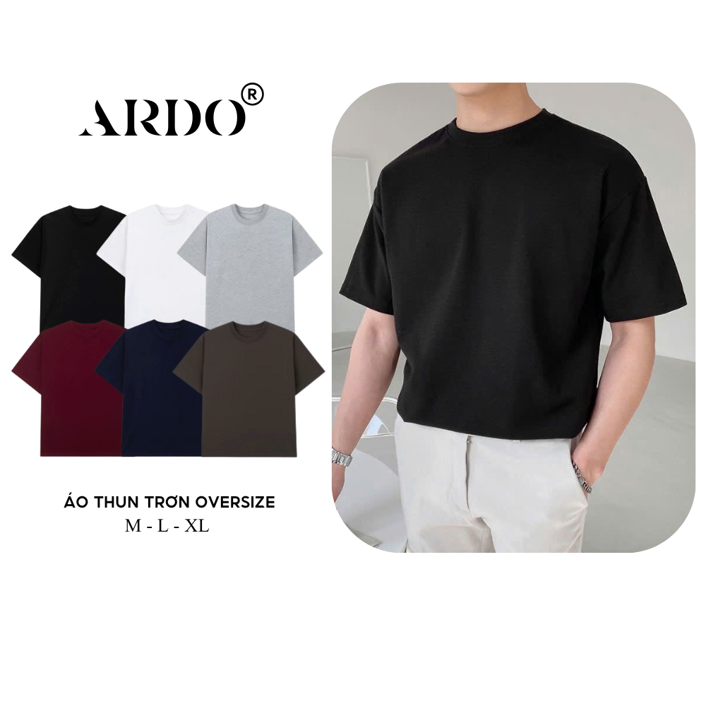 Áo Thun Cộc Tay Nam Nữ Form Oversize Wayne, Áo Thun Cổ Tròn Vải Cotton Premium Menswear