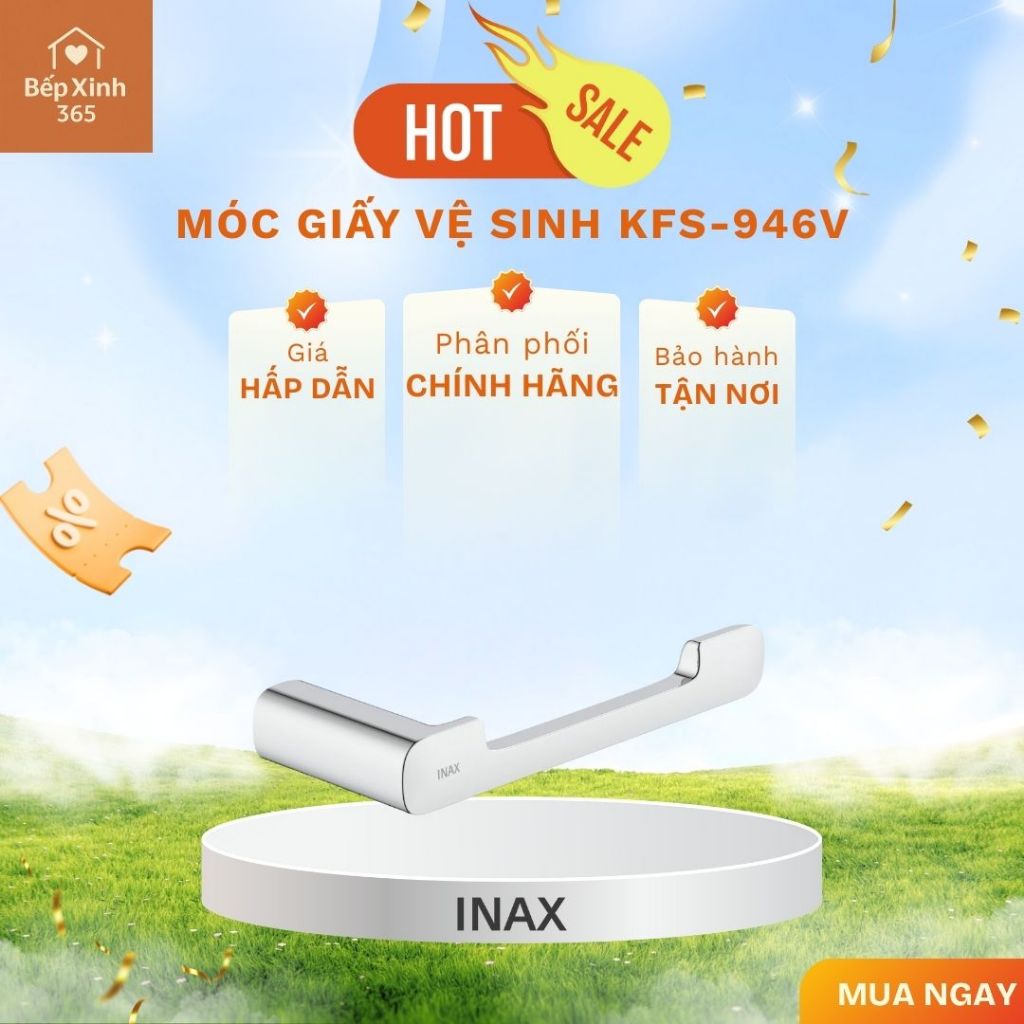Móc giấy vệ sinh INAX KFS-946V - Phụ Kiện Nhà Tắm Chắc Chắn, Sang Trọng