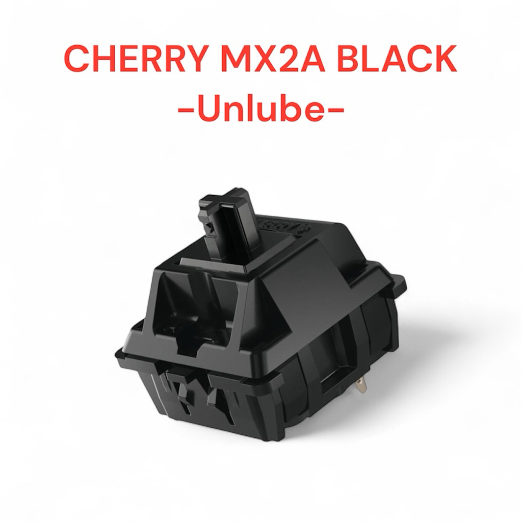 Switch Cherry MX2A black Unlubed | Cherry MX2A switch | Keyboard Studio