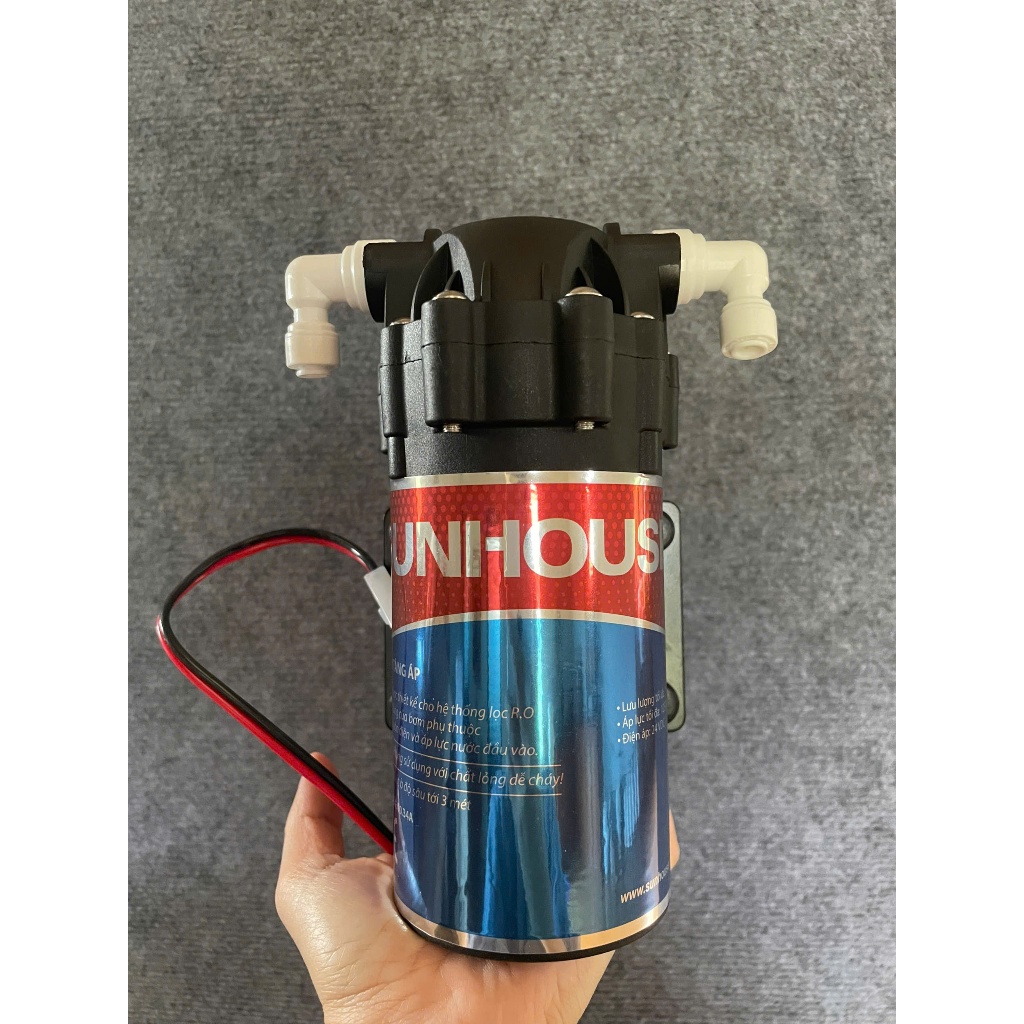 Bơm Máy Lọc Nước Sunhouse - Sử dụng cho máy lọc nước Ro hoặc phun sương