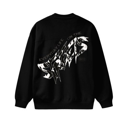 Áo Nỉ BOO Không Mũ Unisex Chất Liệu Nỉ Cao Cấp, Dày Dặn, Ấm Áp In Họa Tiết Sáng Tạo