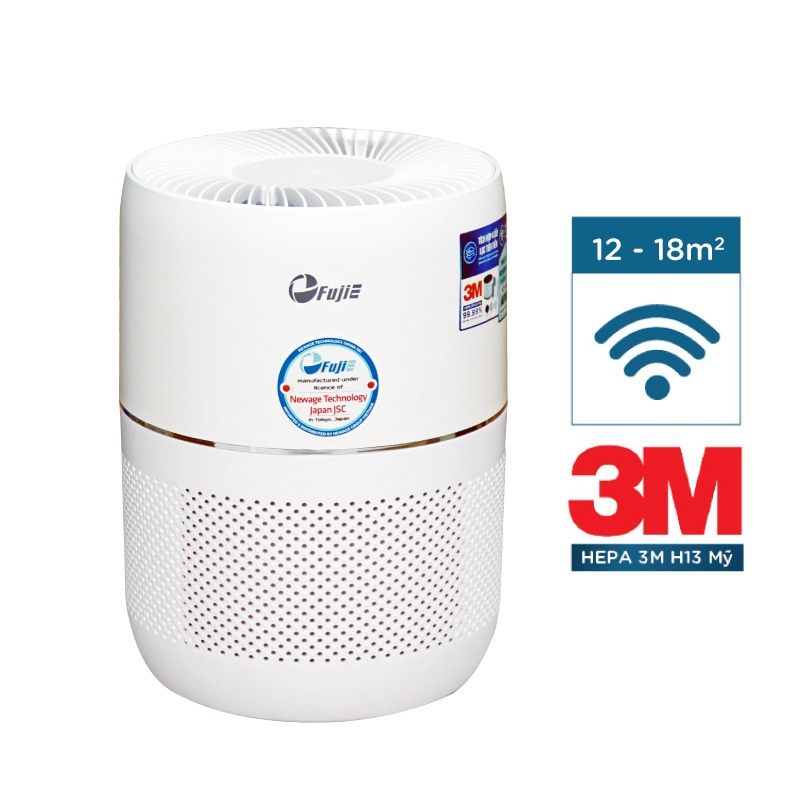 Máy lọc không khí ion âm Fujie AP300 4 cấp lọc