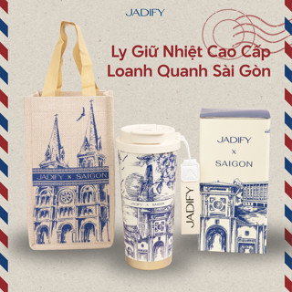 Ly Giữ Nhiệt Cao Cấp - Loanh Quanh Sài Gòn - Arty Cup Wandering Saigon - 520ml - Jadify