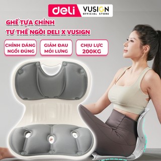  Ghế Công Thái Học Deli Điều Chỉnh Tư Thế Ngồi Chống Gù Lưng Ghế Bệt Tựa Lưng Chỉnh Dáng Cho Bé Mẹ Bầu Văn Phòng 