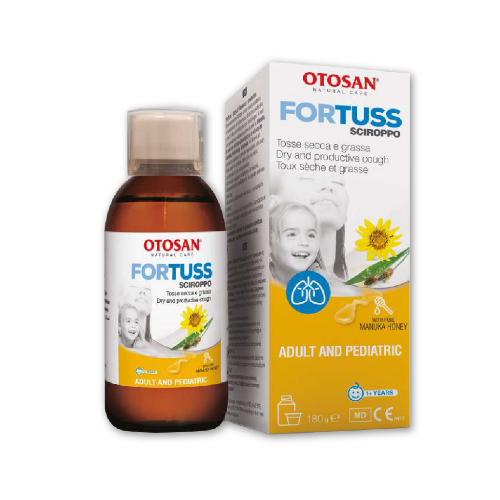 Siro Ho Cho Bé Otosan Fortuss ,Giảm Ho, Tiêu Đờm – Giảm Ho Khan & Ho Đờm – Chai 180g