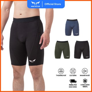  Quần Bó Cơ Nam Wolf Active Super Fast 144 Quần Bó Cơ Nhiều Túi Chất Liệu Mềm Mịn Co Giãn 4 Chiều 