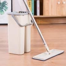 Bộ cây lau nhà Squeeze Flat Mop Lock&Lock ETM471