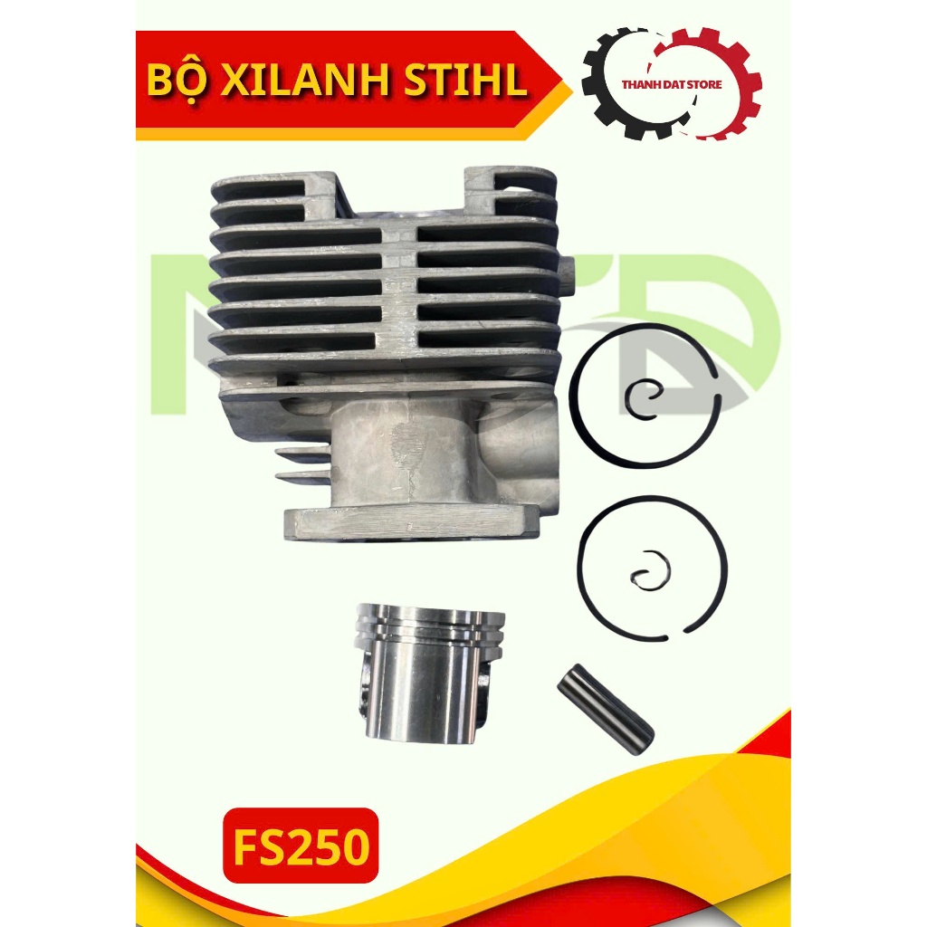 Bộ Nòng / Bộ Hơi / Bộ Xilanh Máy Cắt Cỏ  STIHL FS250
