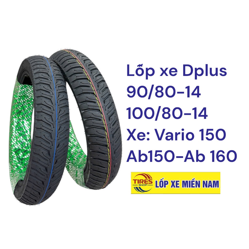 Lốp xe AB150 AB160 Vario150 Vario160 CHÍNH HÃNG DPLUS CHẤT LƯỢNG CAO