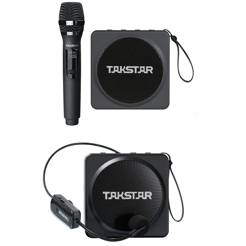 Loa trợ giảng không dây Takstar E261W gen 2, Công suất 25W, khoảng cách thu xa 40m, sóng UHF