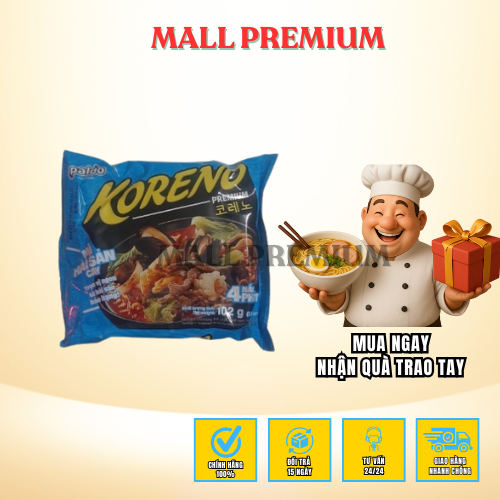 Mì Koreno Hàn Quốc Nấu 4 Phút