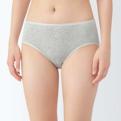 [26SS] MUJI Quần Lót Cạp Cao Cotton