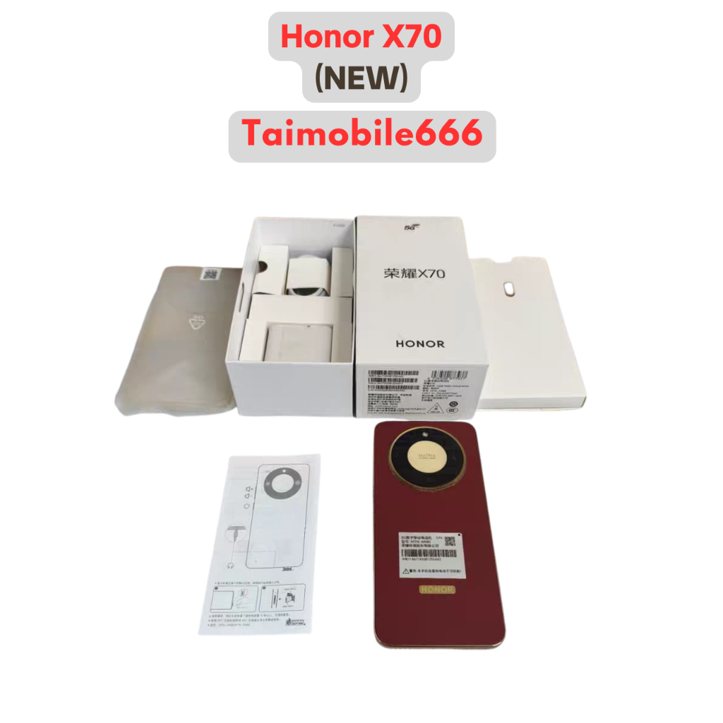 Điện thoại Honor X70 5G New Snapdragon 6 Gen 4 Pin 8300mAh