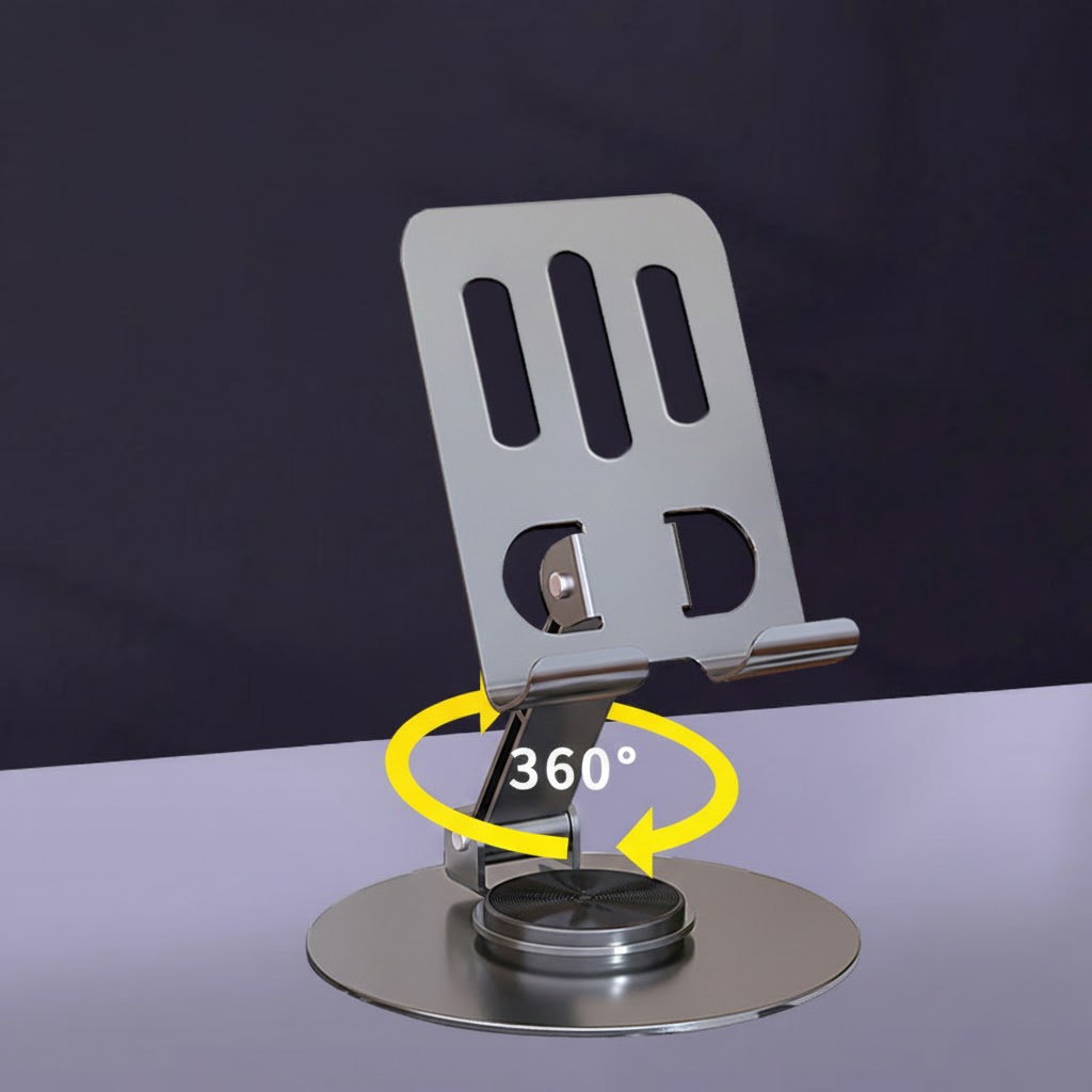 Giá đỡ điện thoại máy tính bảng để bàn, giá đỡ điện thoại xoay 360 độ My Home DN099