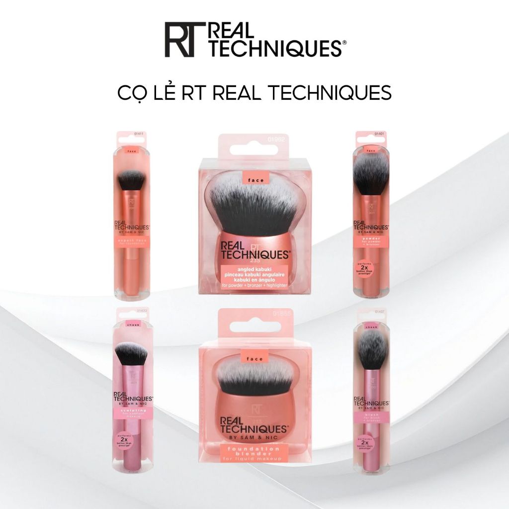 Cọ Lẻ RT REAL TECHNIQUES Nhiều Loại