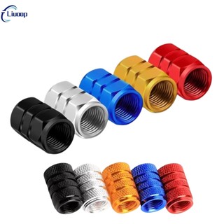 LIUOOP Nắp Van Lốp Bánh Xe Hợp Kim Nhôm Cho Xe Hơi Xe Máy Xe Đạp Nắp Vòi Van Lốp Xe Nắp Trang Trí