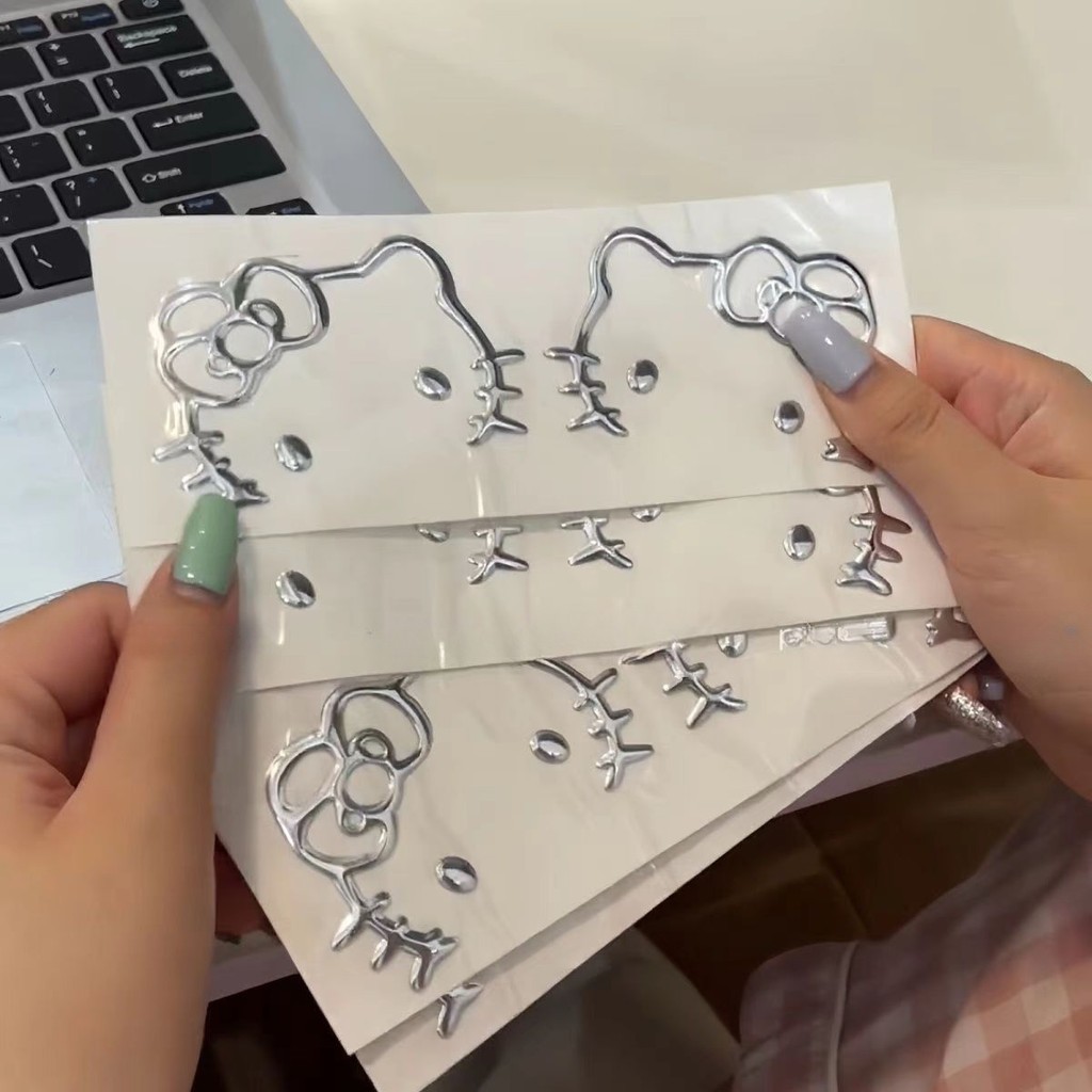 Miếng Dán Hello kity sticker dán laptop, sổ Bullet Journal Planner Dễ thương Gumihoo1