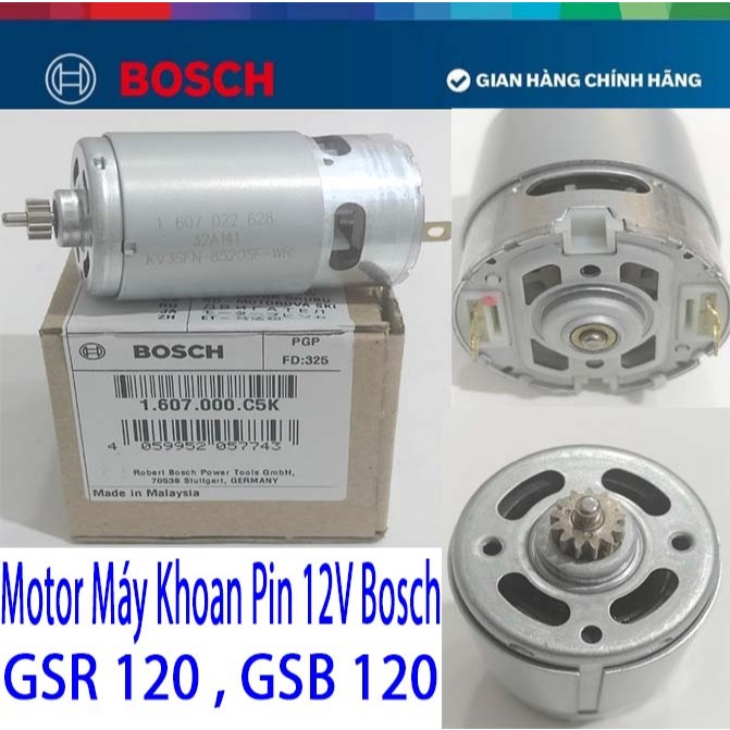 Motor máy khoan pin 12V GSR 120-LI / GSB 120-LI Bosch 1607000C5K Chính Hãng , Giá Tốt