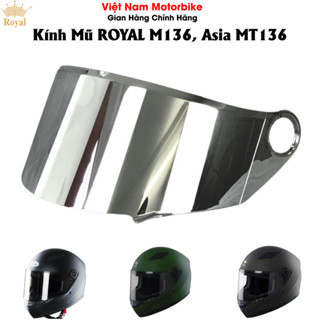 Kính Mũ Bảo Hiểm Royal M136 Asia MT136 Thay Thế Chắn Gió Bụi