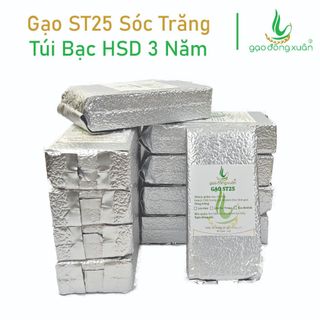  Gạo ST25 Lúa Tôm Đông Xuân 5kg   10kg   25kg HSD 3 Năm Mua tối đa 25kg 1 đơn 