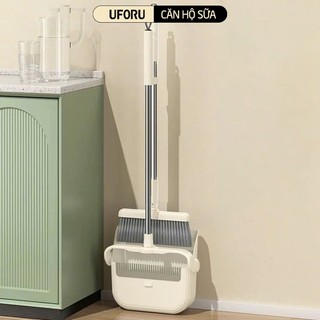  Bộ Chổi Quét Nhà Kèm Đồ Hốt Rác Gấp Gọn UFORU Sử Dụng 2 in 1 Tiện Lợi Chất Liệu Nhựa ABS Bền Đẹp - UFM684 