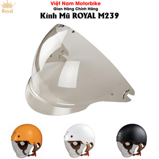  Kính Âm Mũ Bảo Hiểm Royal M239 Thay Thế Chính Hãng Chắn Gió Bụi 
