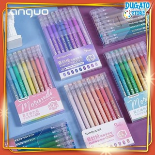  Bút Gel Màu Morandi Set 9 Màu Cao Cấp Chính Hãng 