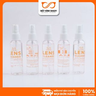 Nước Xịt, Rửa Vệ Sinh Mắt Kính SHADY Chuyên Dụng Chai Nhựa 60ml