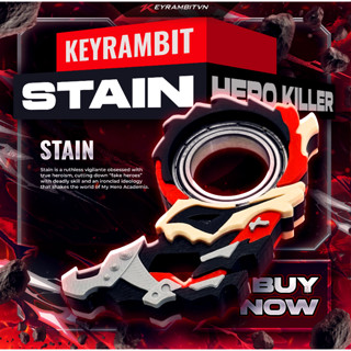   MHA  Keyrambit Stain - Hero Killer Creed - Keyrambitvn - Móc Khoá Xả Stress 