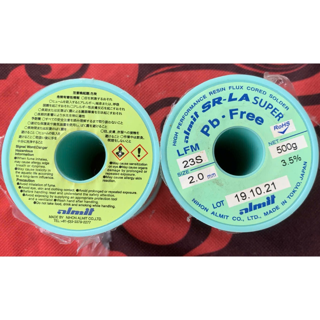 Thiếc hàn không chì  NIHON ALMIT