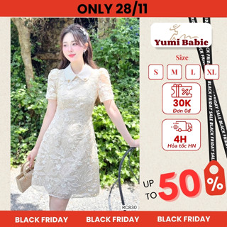   HỎA TỐC HN  Hàng Chính Hãng V752 Váy đầm thiết kế ren nổi cắt may thủ công tỉ mỉ Phom che bụng tôn dáng 