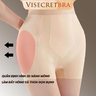 Quần Độn Hông Nữ Dáng Ngắn Cạp Vừa Chất Su Đúc Ôm Body Thoáng Khí Định Hình Mềm Mịn -- VN251061 